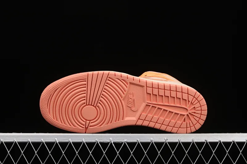 All categories Air Jordan Jordan series basketball shoes Air Jordan 1 Mid G version pure original Air Jordan 1 Mid SE AJ1 Joe 1 Chinese orange and pink splicing mid-top versatile casual sports sneakers DH4270-800